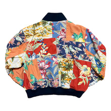Load image into Gallery viewer, Polo Ralph Lauren Tropical-Floral Twill Bomber Jacket (M)