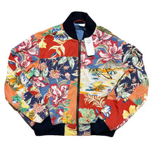 Load image into Gallery viewer, Polo Ralph Lauren Tropical-Floral Twill Bomber Jacket (M)
