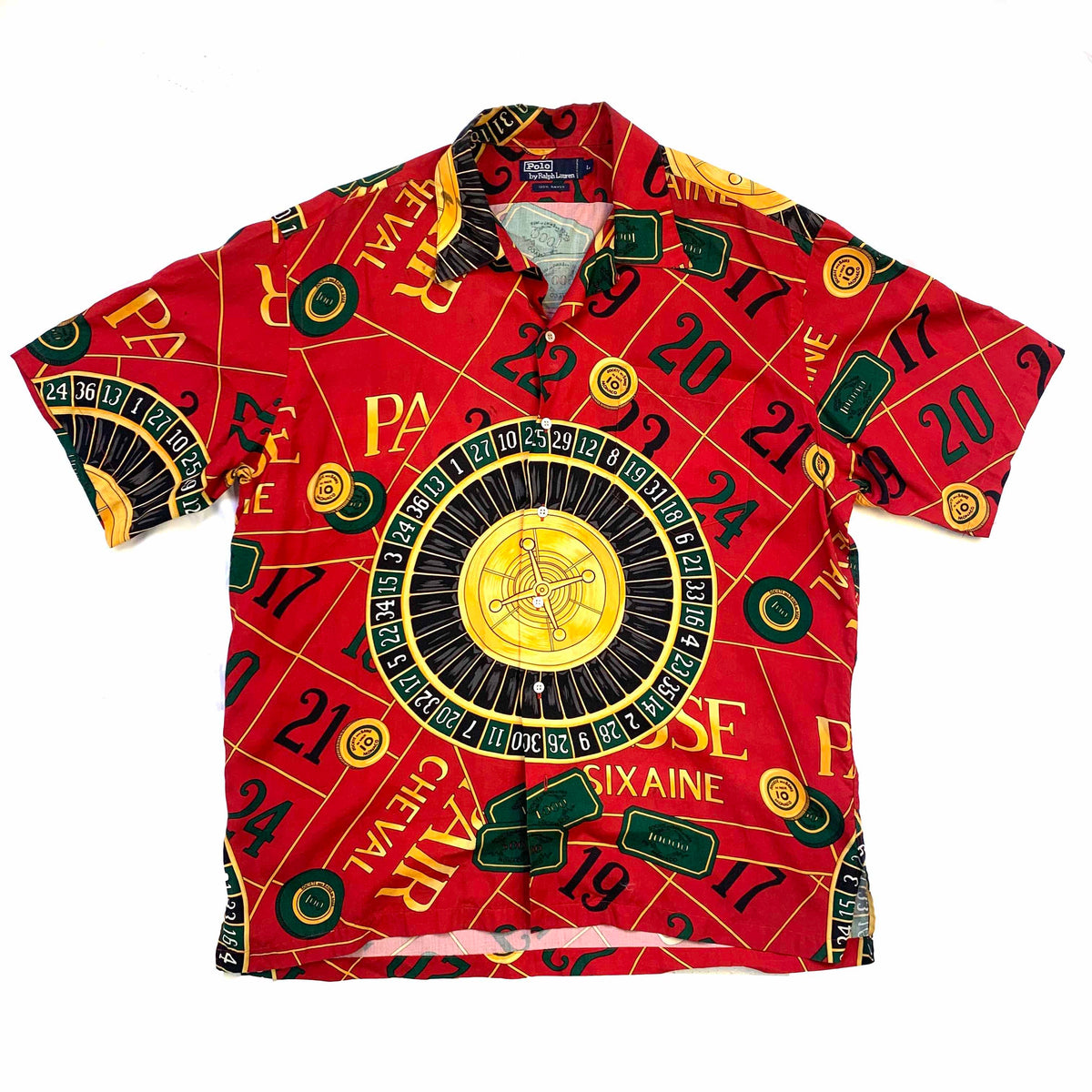 Polo Ralph Lauren Vintage Casino Shirt (L) – samples&seconds