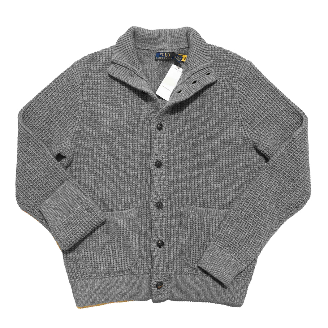 Polo Ralph Lauren Waffle Knitted Cardigan (M)