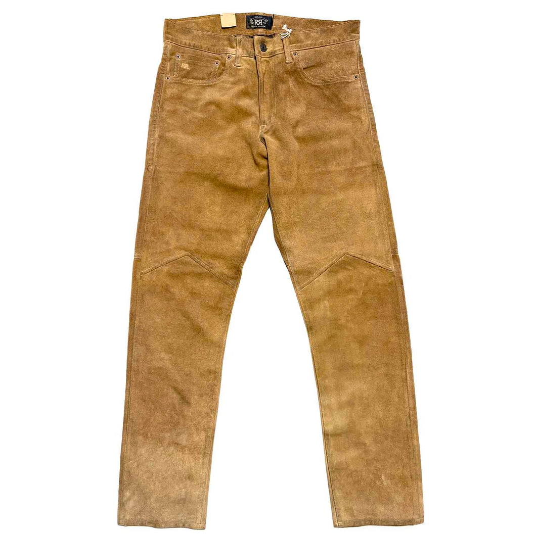 Polo Ralph Lauren Slim Fit Roughout Suede Trousers (W32 / L32)