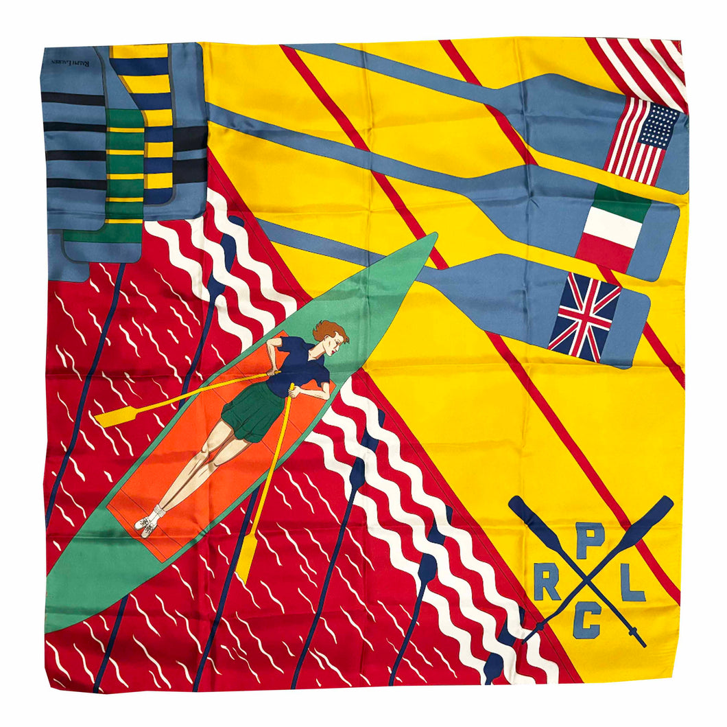 Polo Ralph Lauren CP RL-93 Rowing Silk Scarf