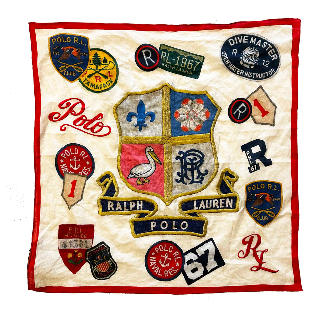 Polo Ralph Lauren Embroidered Cotton Scarf