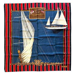 Polo Ralph Lauren Yacht Club Silk Scarf