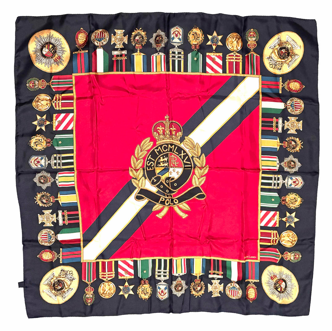 Polo Ralph Lauren Crest Silk Scarf