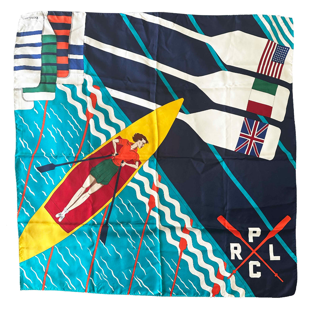 Polo Ralph Lauren CP RL-93 Rowing Silk Scarf