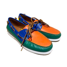 Load image into Gallery viewer, Polo Ralph Lauren Leather Boat Shoes Size 8
