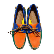 Load image into Gallery viewer, Polo Ralph Lauren Leather Boat Shoes Size 8
