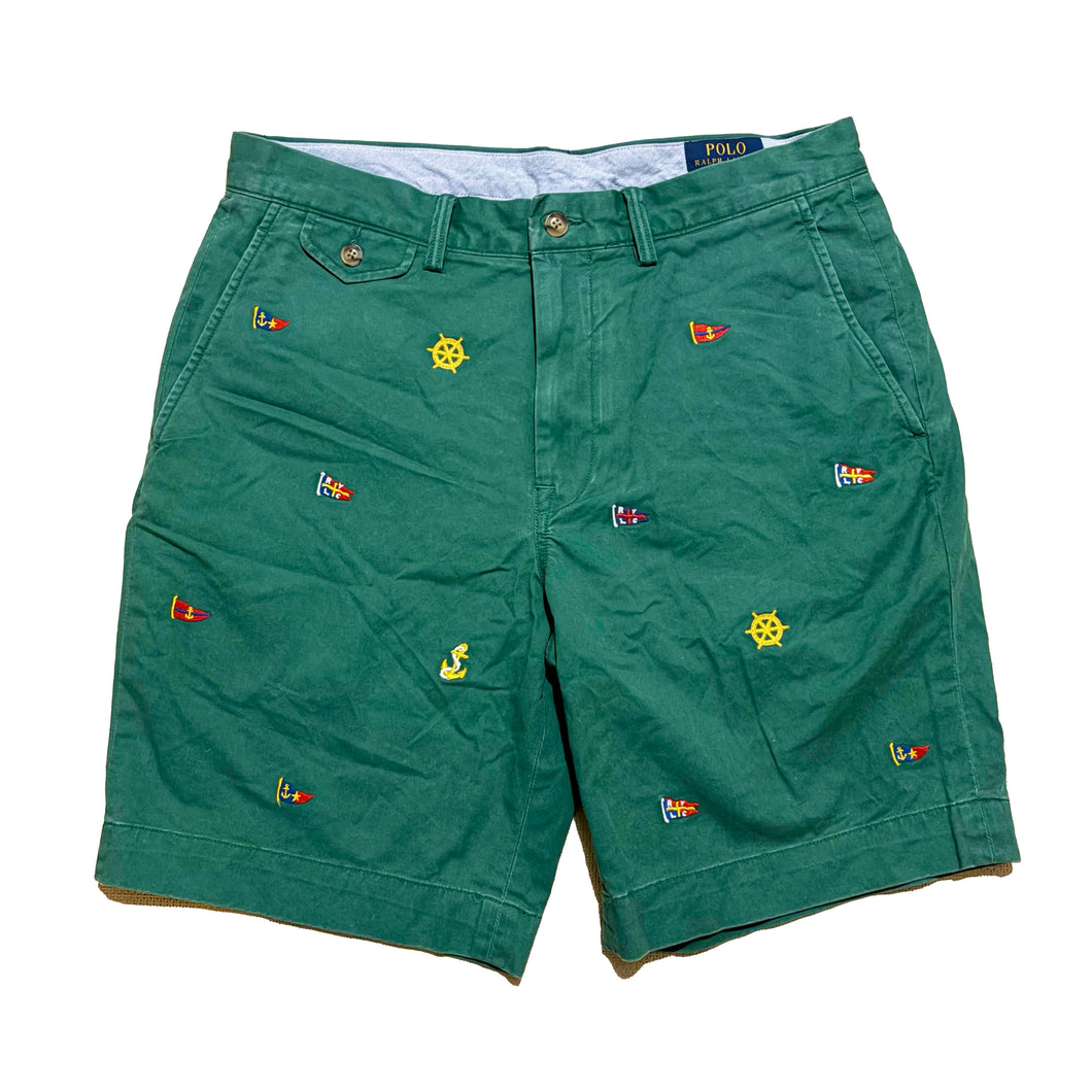 Polo Ralph Lauren Embroidered Chino Shorts (M)