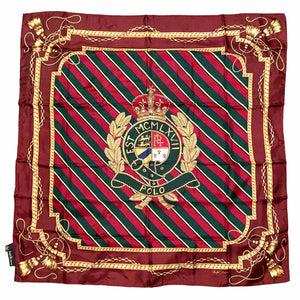 Polo Ralph Lauren Crest Silk Scarf