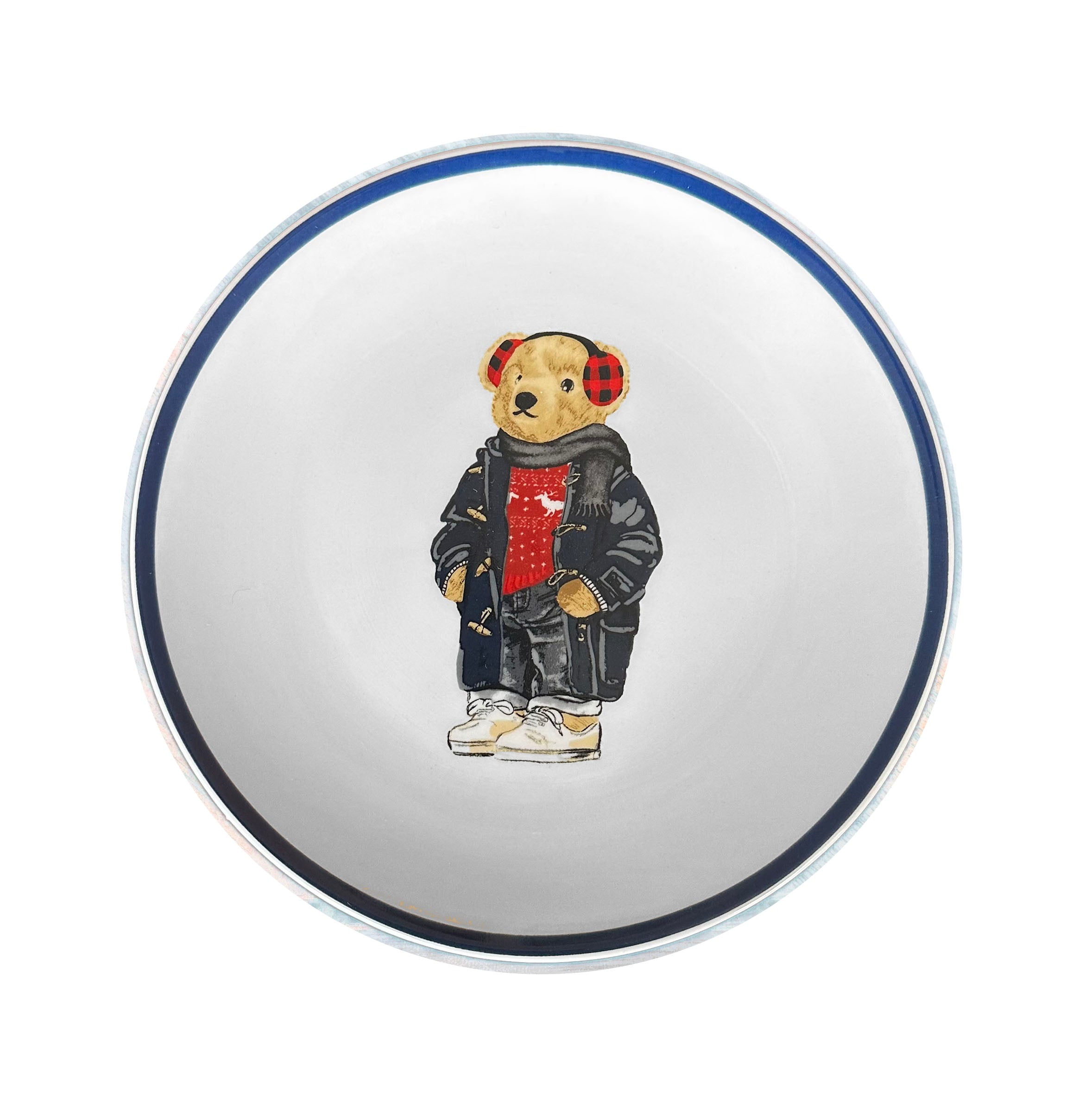 Polo Bear Ralph Lauren Plate Set x 4 samples seconds