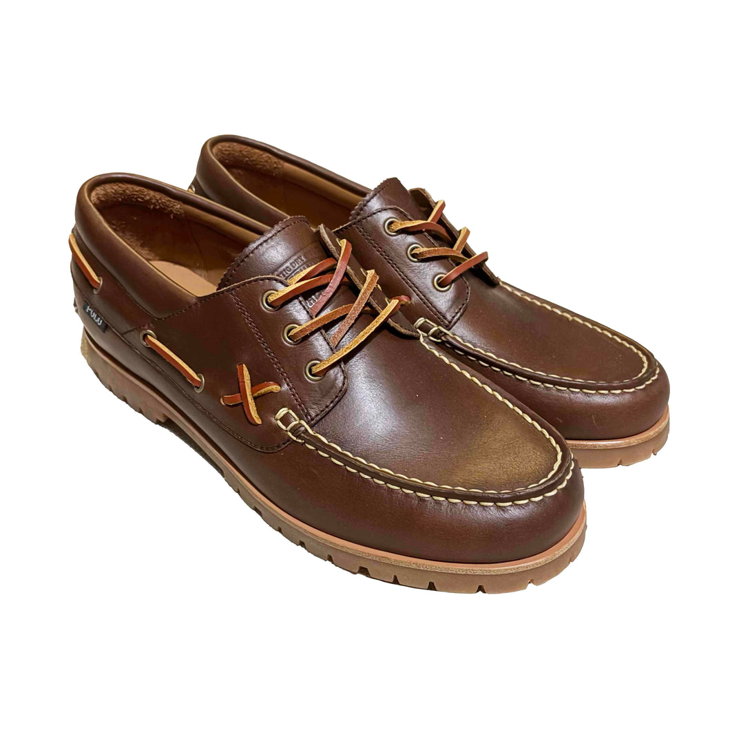 Polo Ralph Lauren Country Leather Boat Shoes Size 8