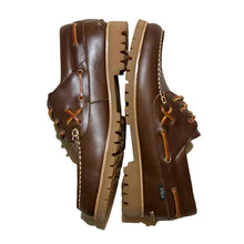 Load image into Gallery viewer, Polo Ralph Lauren Country Leather Boat Shoes Size 8
