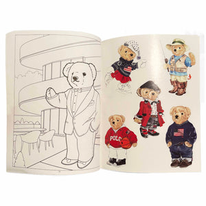 Polo Bear Ralph Lauren Colouring & Sticker Book