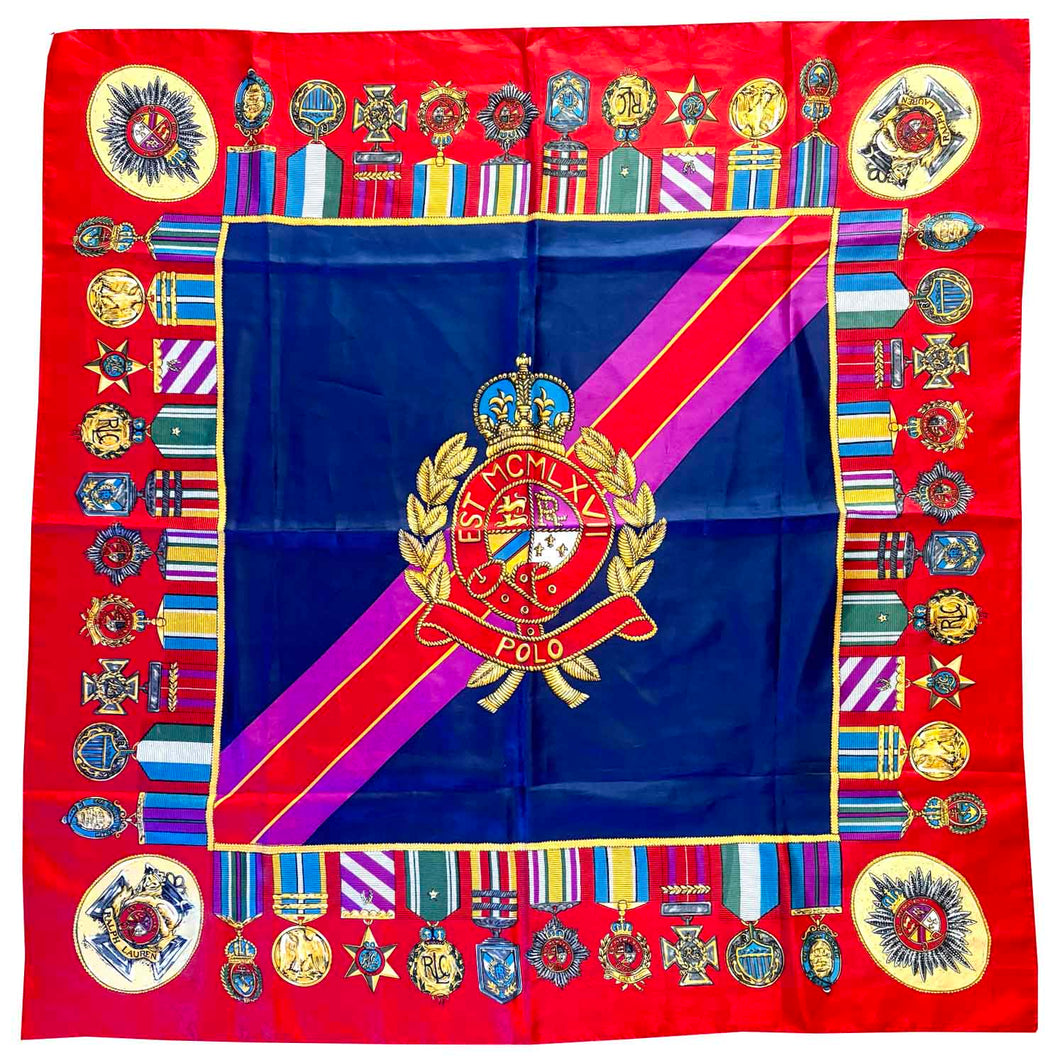 Polo Ralph Lauren Crest Silk Scarf