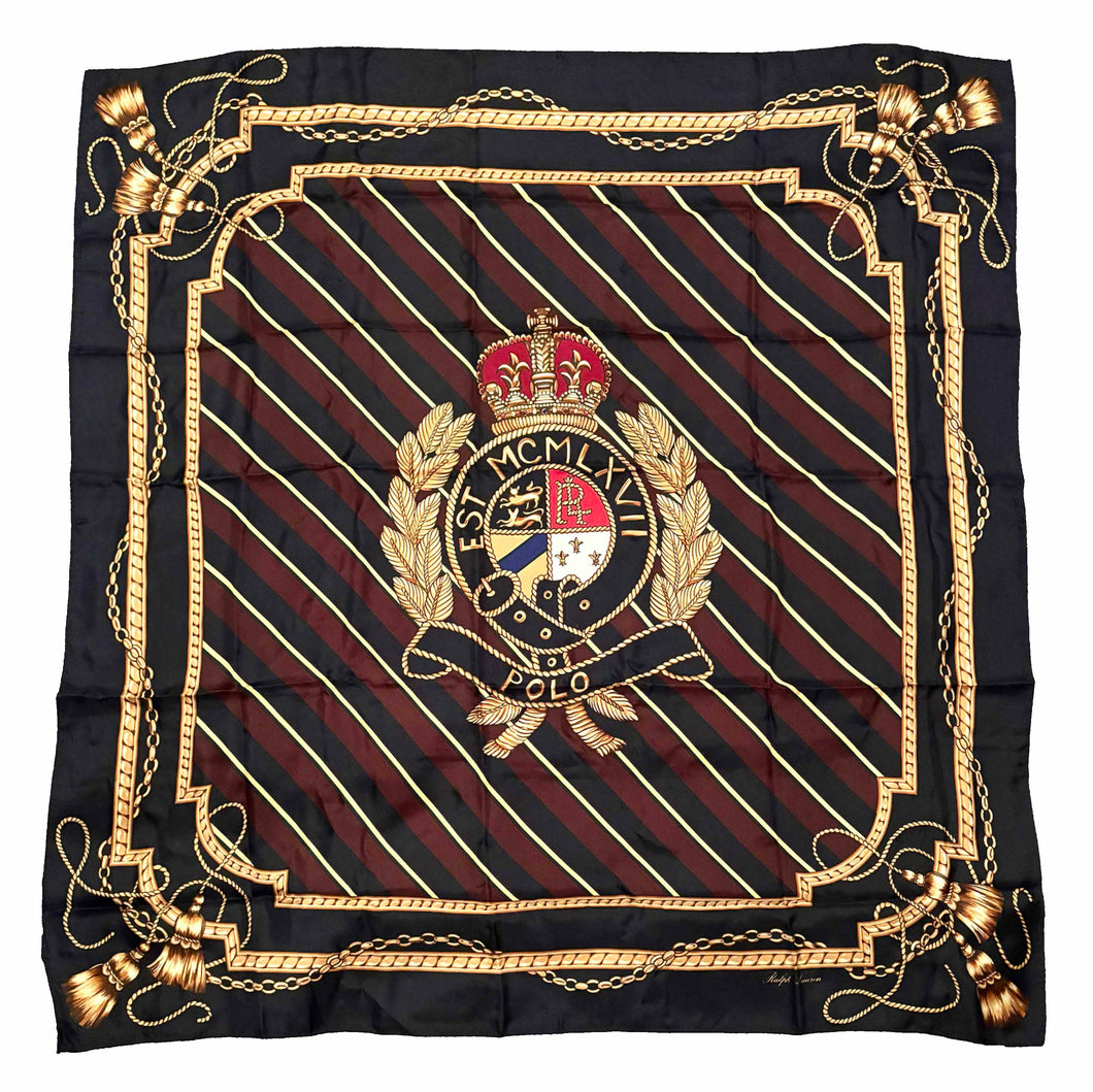 Polo Ralph Lauren Crest Silk Scarf