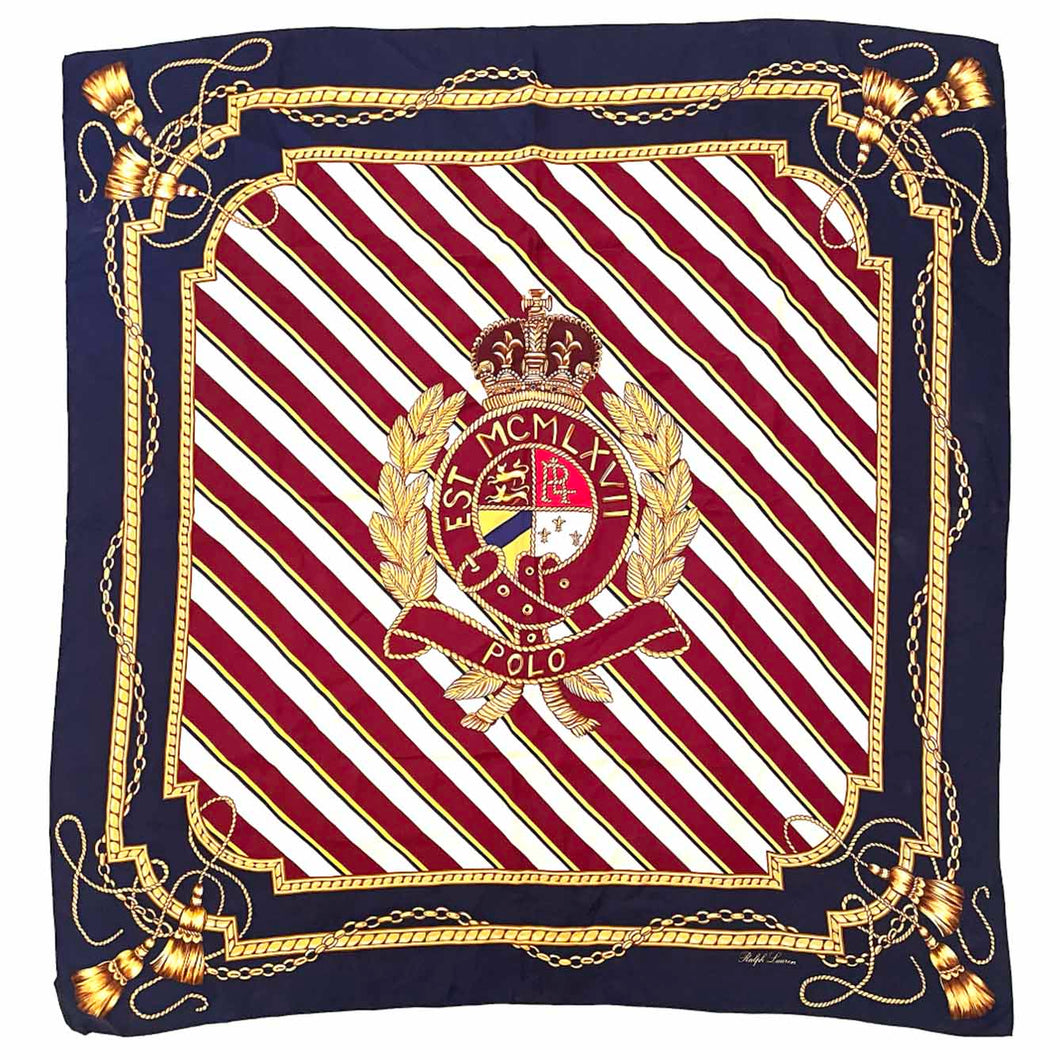 Polo Ralph Lauren Crest Silk Scarf