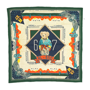 Polo Sportsman Bear Ralph Lauren Cotton Scarf