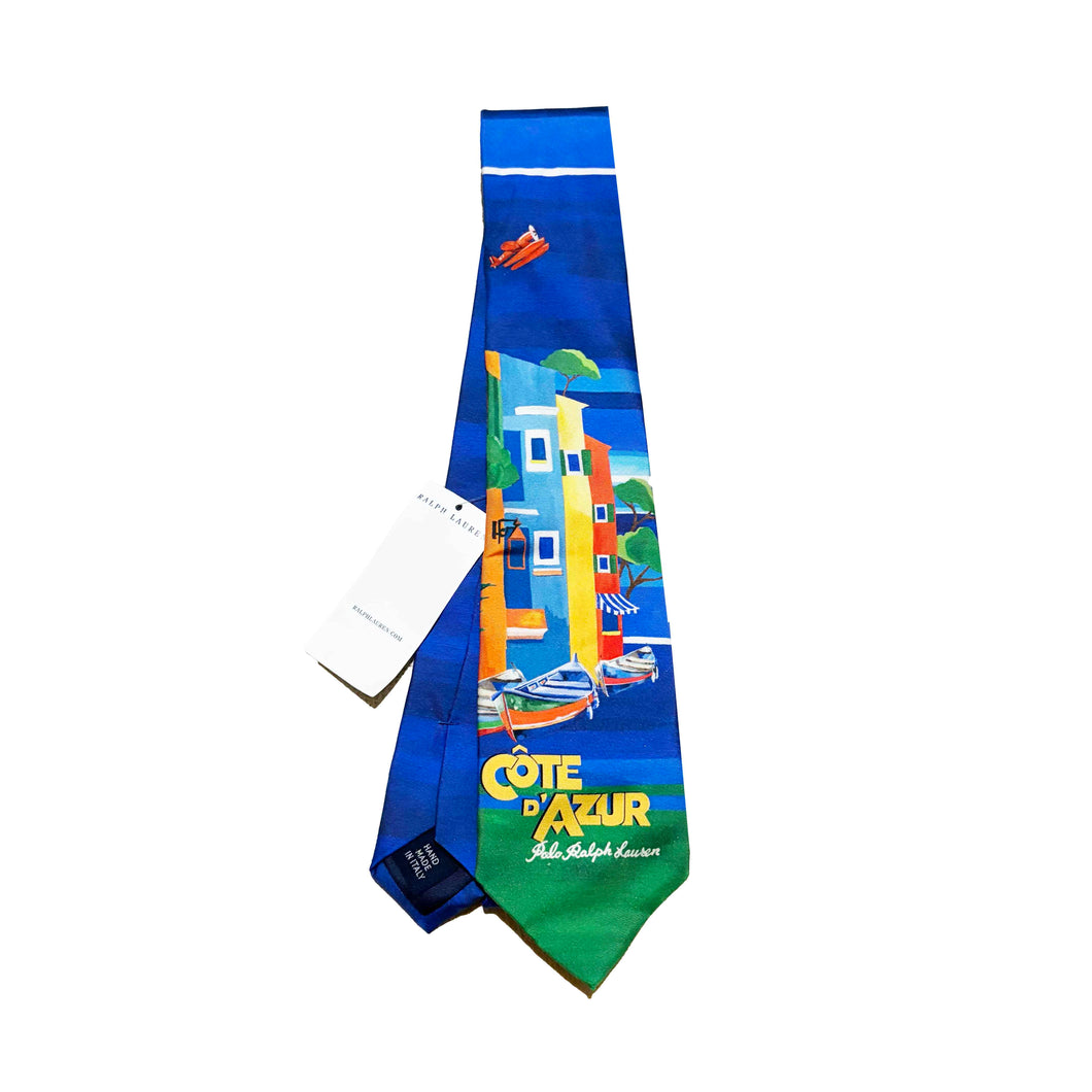Polo Ralph Lauren Cote D'Azure Silk Tie