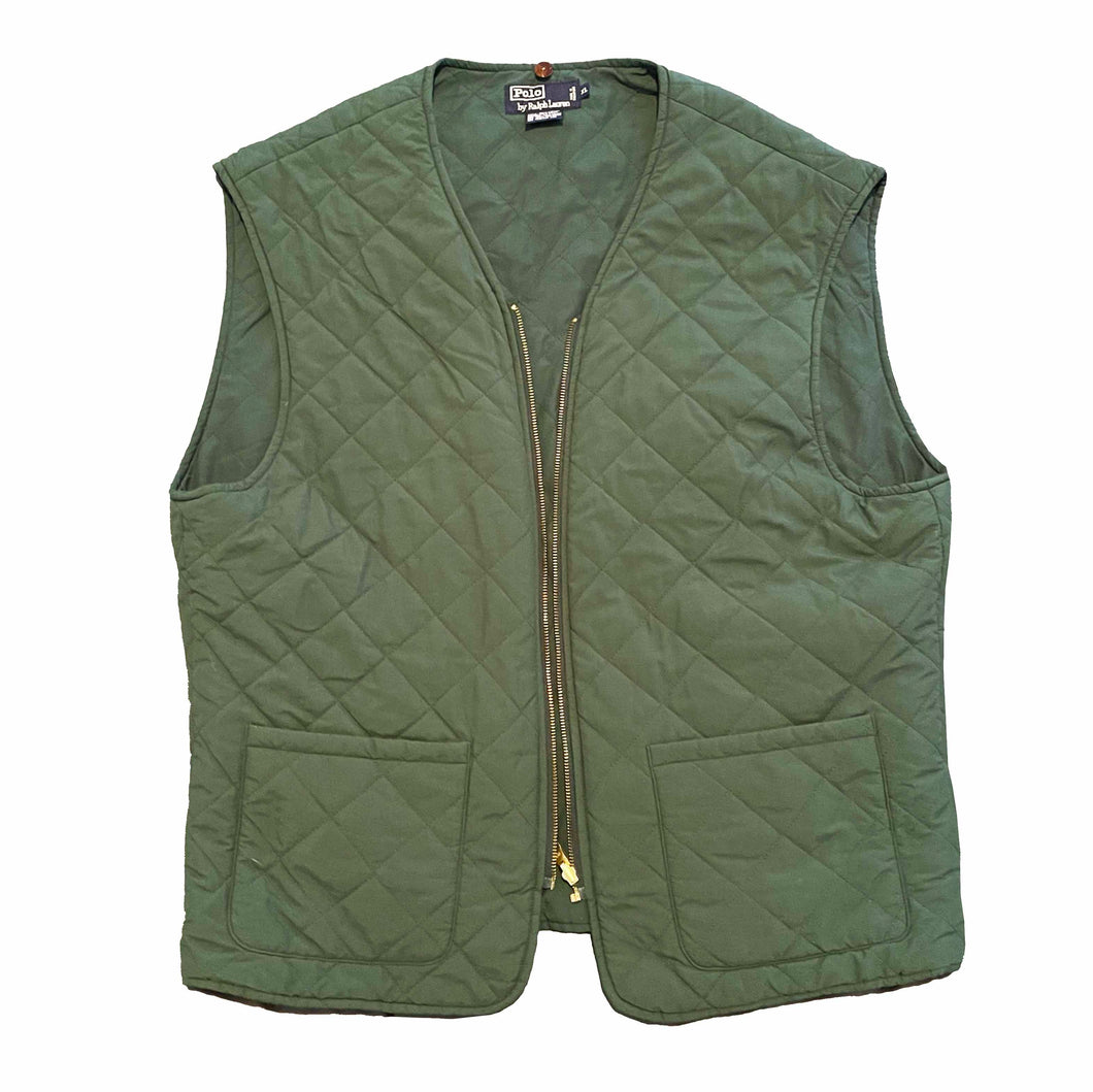 Polo Ralph Quilted Gilet Coat (XL)