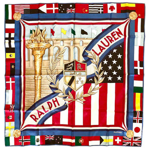 Polo Ralph Lauren Stadium Silk Scarf