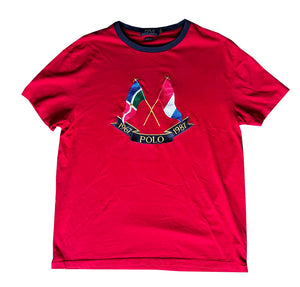 Polo Ralph Lauren Cross Flags Tee (S)