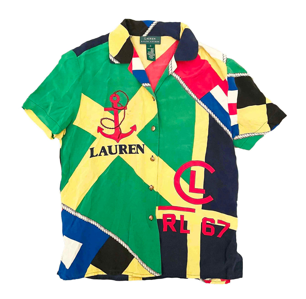 Polo Ralph Lauren CP RL-67 Silk Shirt (S)