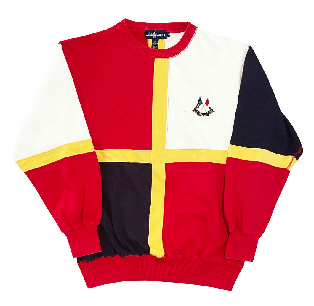 Polo Ralph Cross Flags Sweater Lauren (M)