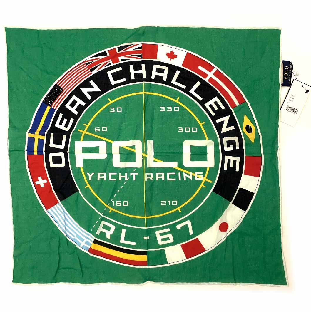 Polo Ralph Lauren RL-67 Ocean Challenge Cotton Scarf