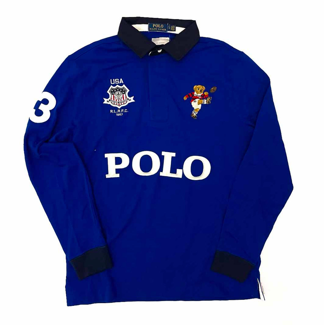 Polo Bear Ralph Lauren Club Rugby Shirt (M)