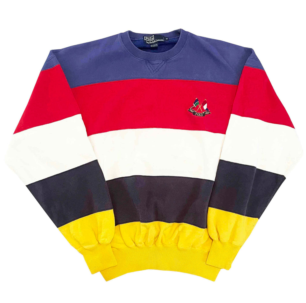 Polo Ralph Cross Flags Sweater Lauren (M)