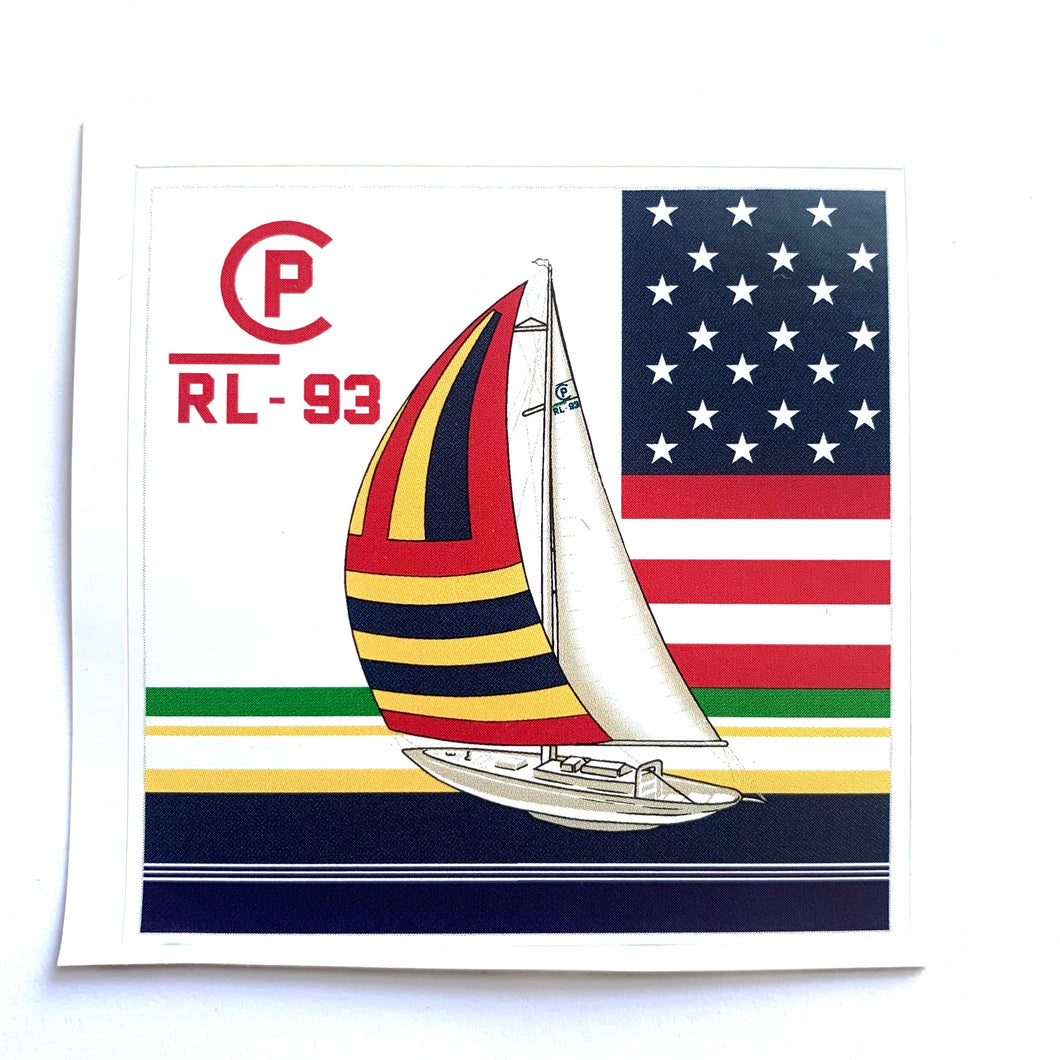 Polo Ralph Lauren CP RL-93 Sailing Sticker