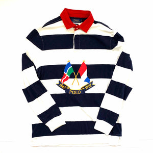 Polo Ralph Lauren Cross Flags Rugby Shirt (M)