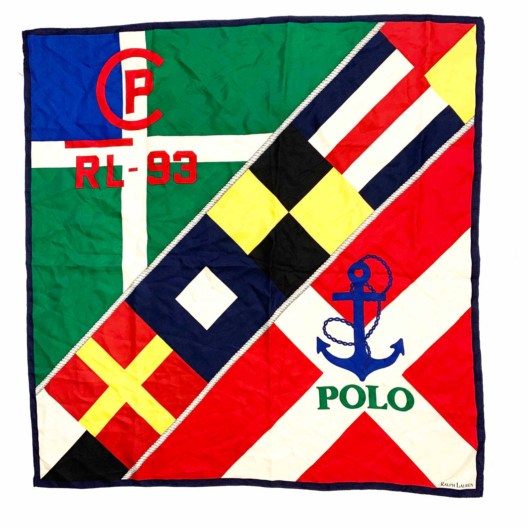 Polo Ralph Lauren CP RL-93 Silk Scarf