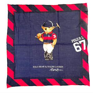 Polo Bear Ralph Lauren Cotton Scarf